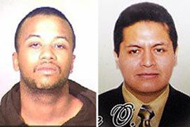 Suspect Keith Phoenix, left; murder victim Jose Sucuzhanay, right